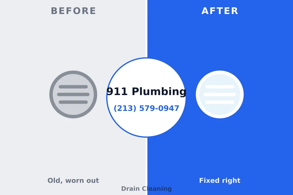 Before and after: plumbing company Luttrell, TN
